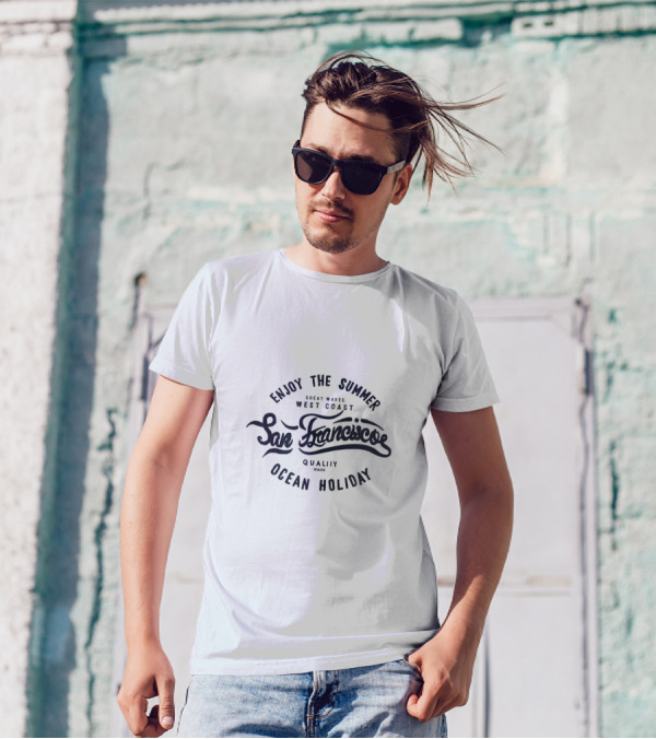 Enjoy The Summer San Francisco Ocean Holiday T-Shirt