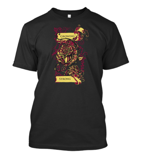 Growing Strong House Tyrell Floral Banner T-Shirt