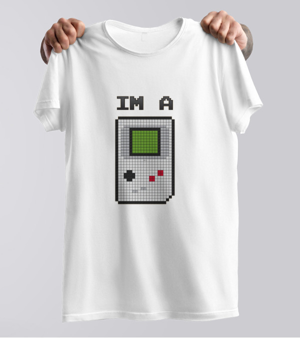 IM A Retro Game Boy Pixel T-Shirt