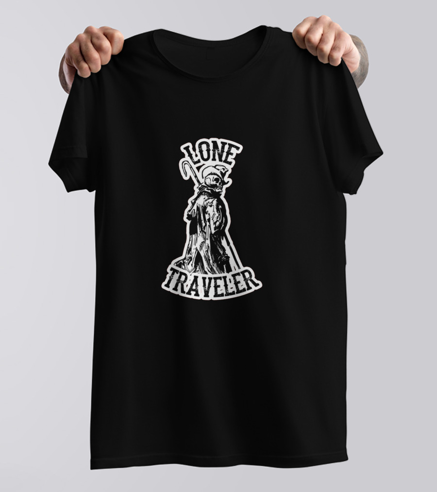 Lone Traveler Grim Reaper T-Shirt