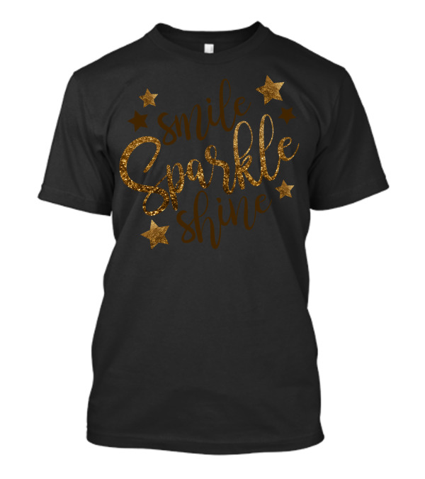 Smile Sparkle Shine Stars T-Shirt