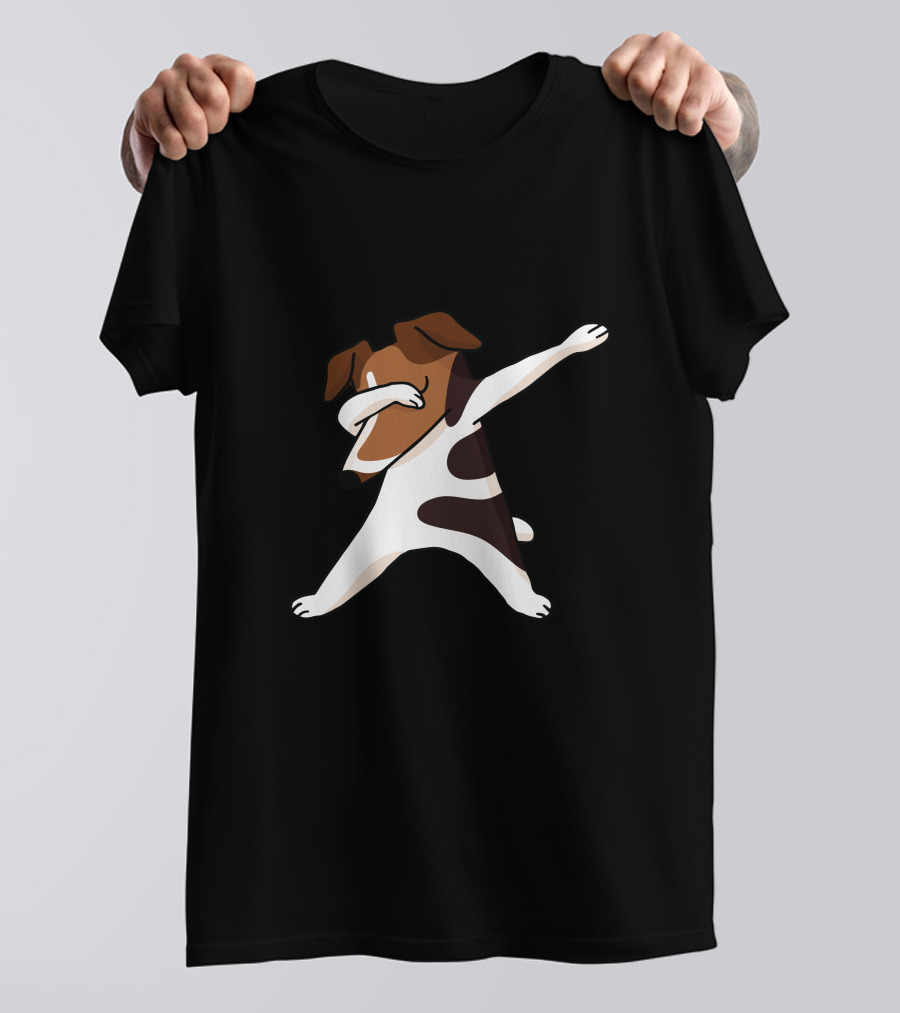 Terrier Dog Dabbing Pose T-Shirt