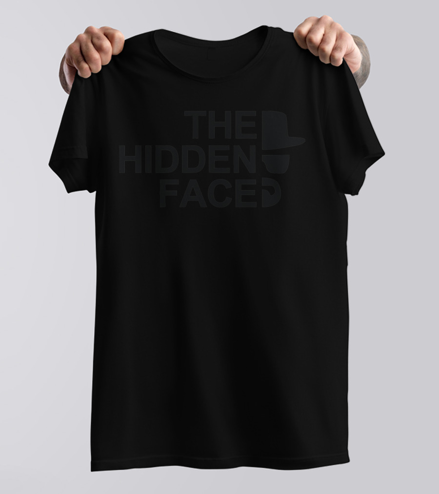 The Hidden Face Hat Hoodie Mystery T-Shirt