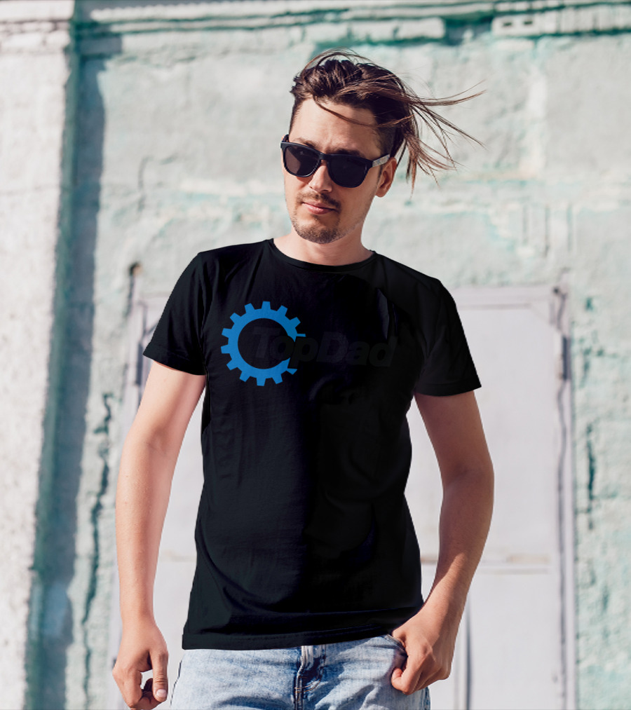 Top Dad Gear Symbol T-Shirt