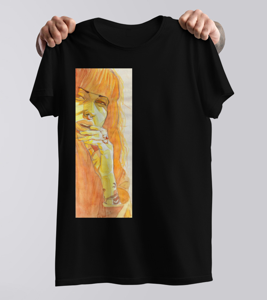 Woman Portrait In Warm Tones T-Shirt