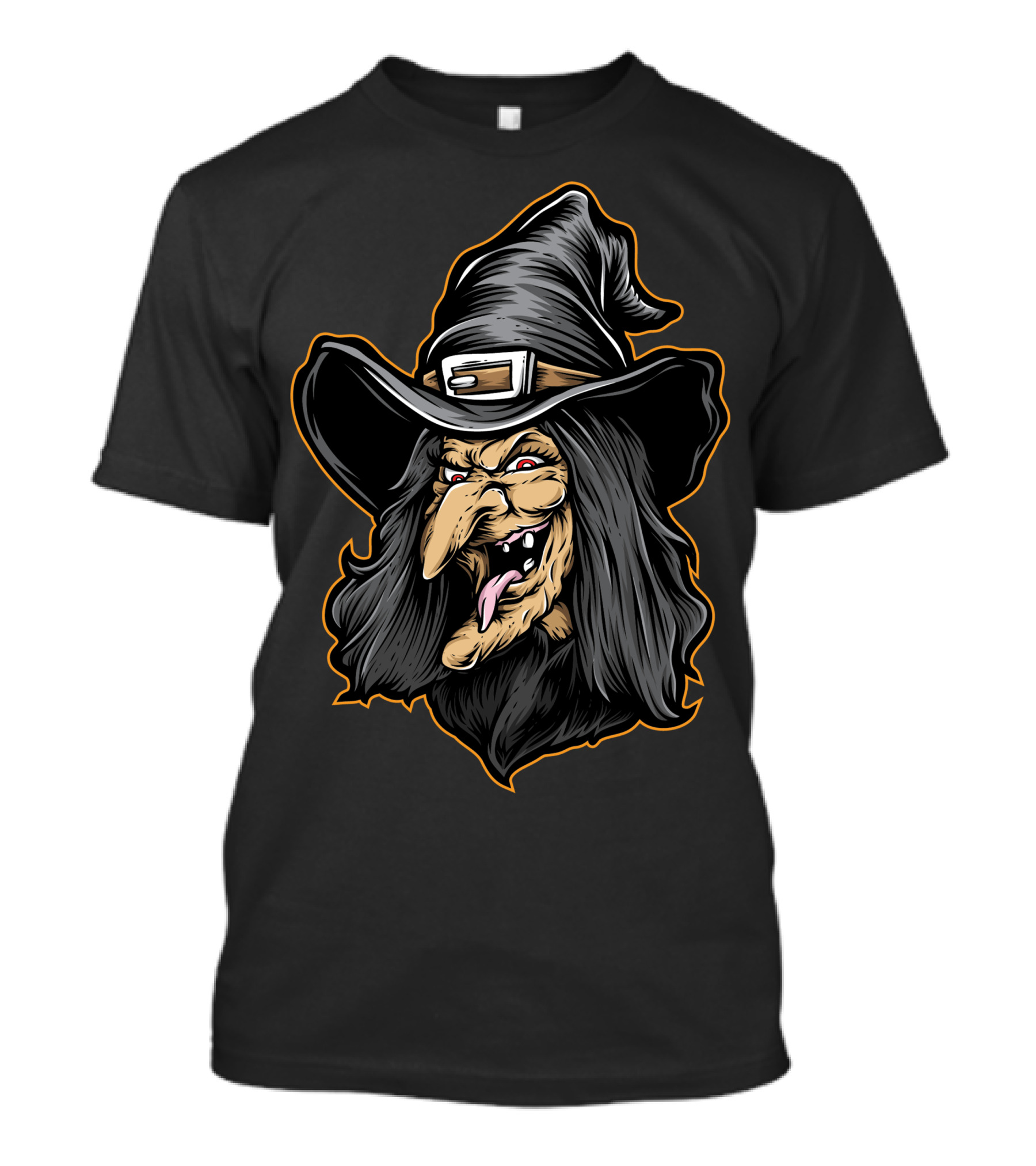 Kvhbn Wicked Witch Grinning With Hat T-Shirt
