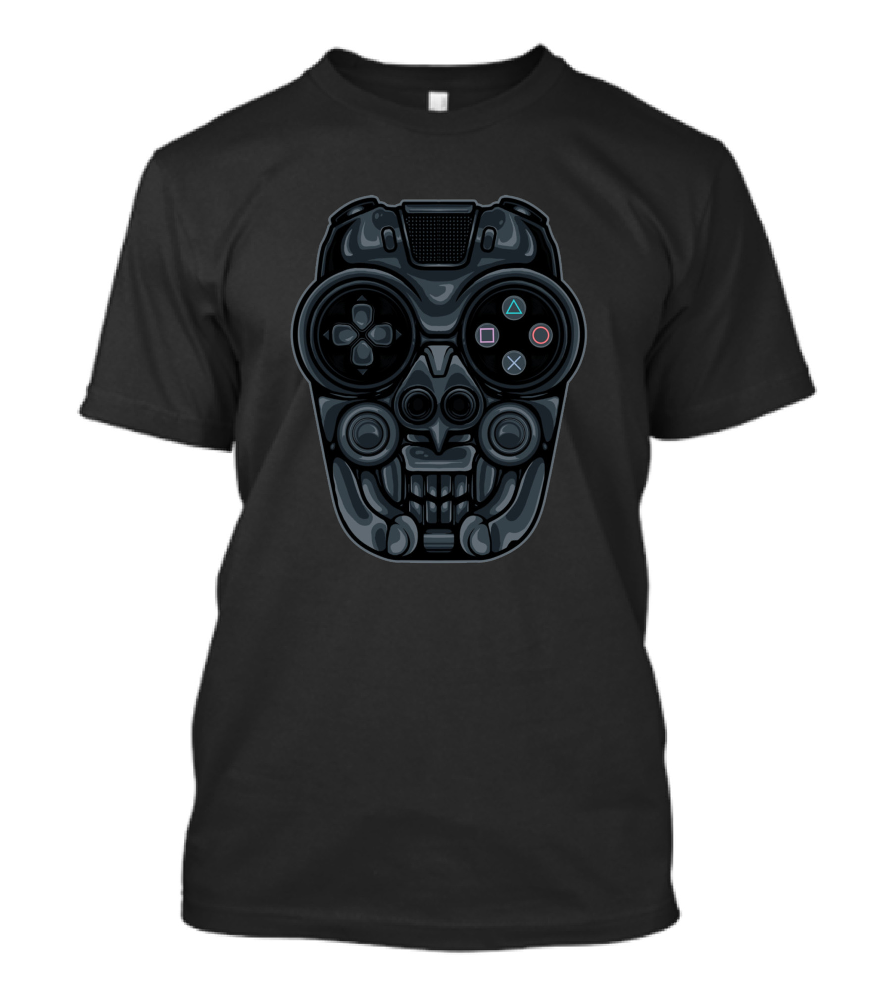 PlayStation Controller Skull T-Shirt