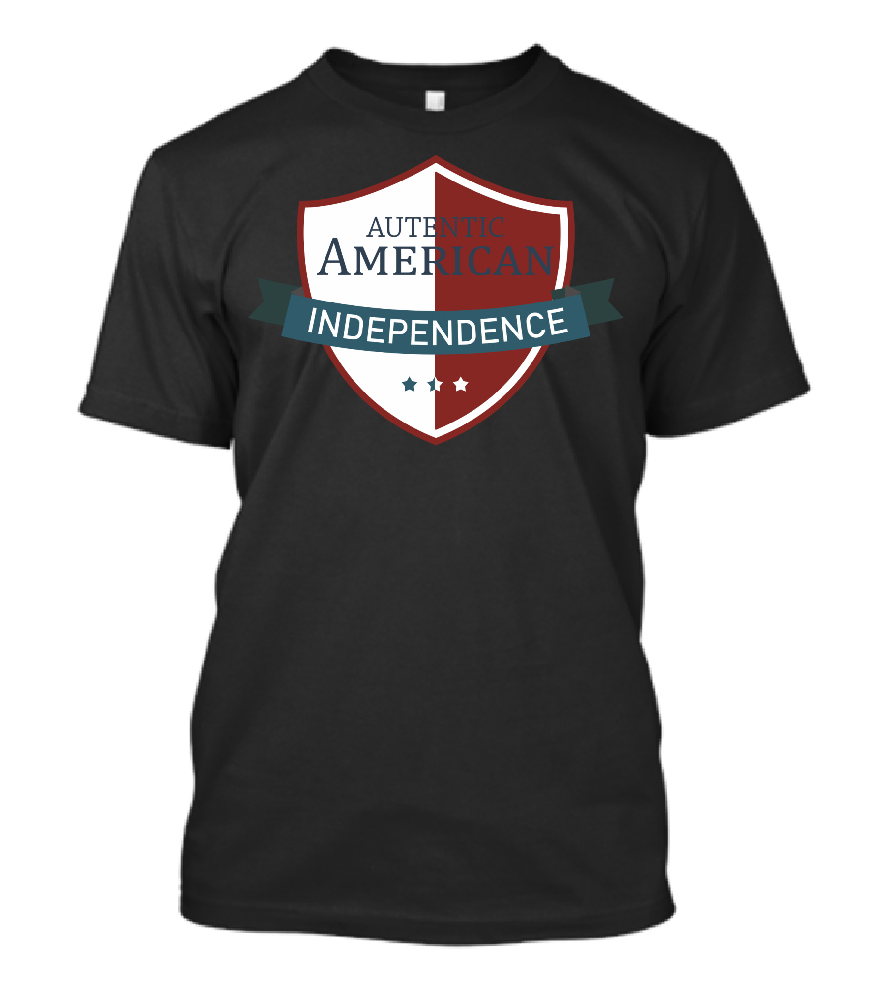 Authentic American Independence Shield T-Shirt