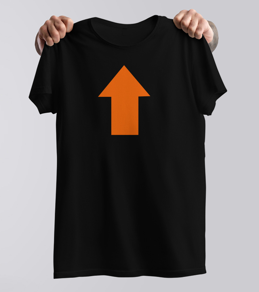 Insert Candy Here With Orange Arrow T-Shirt