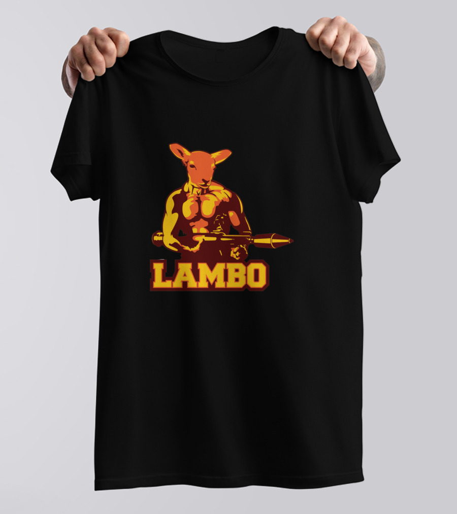 Lambo Kangaroo With Bazooka T-Shirt