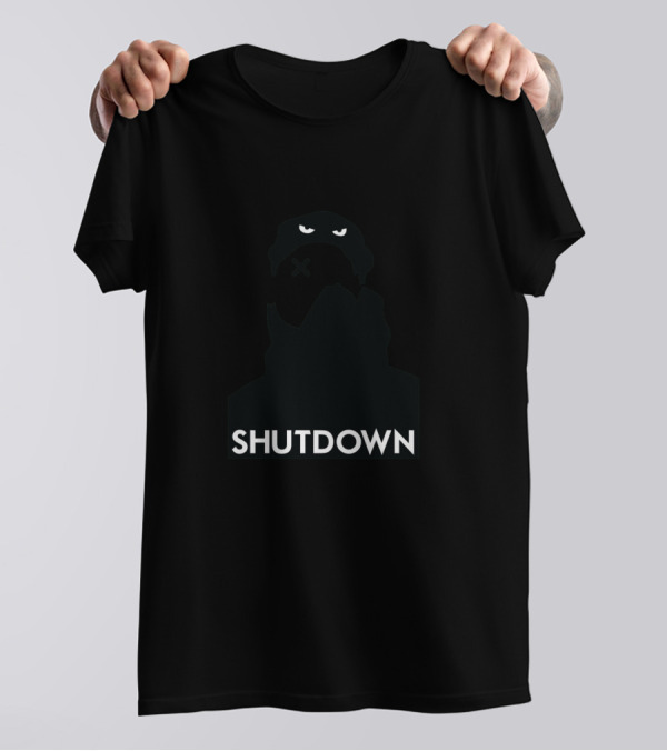Shutdown Skepta Silhouette Logo Skepta Merch T-Shirt