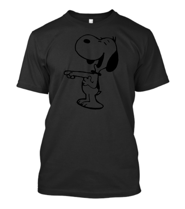 Snoopy Laugh Peanuts Charlie Brown Classic Pose T-Shirt