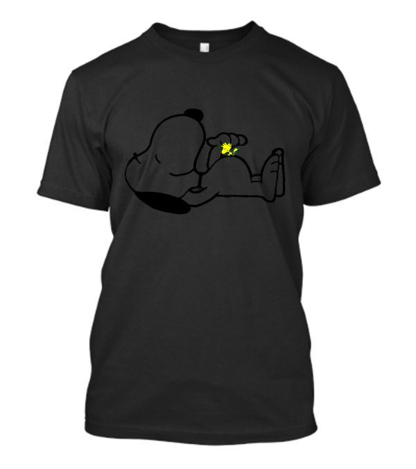 Snoopy And Woodstock Comfort In Tears T-Shirt