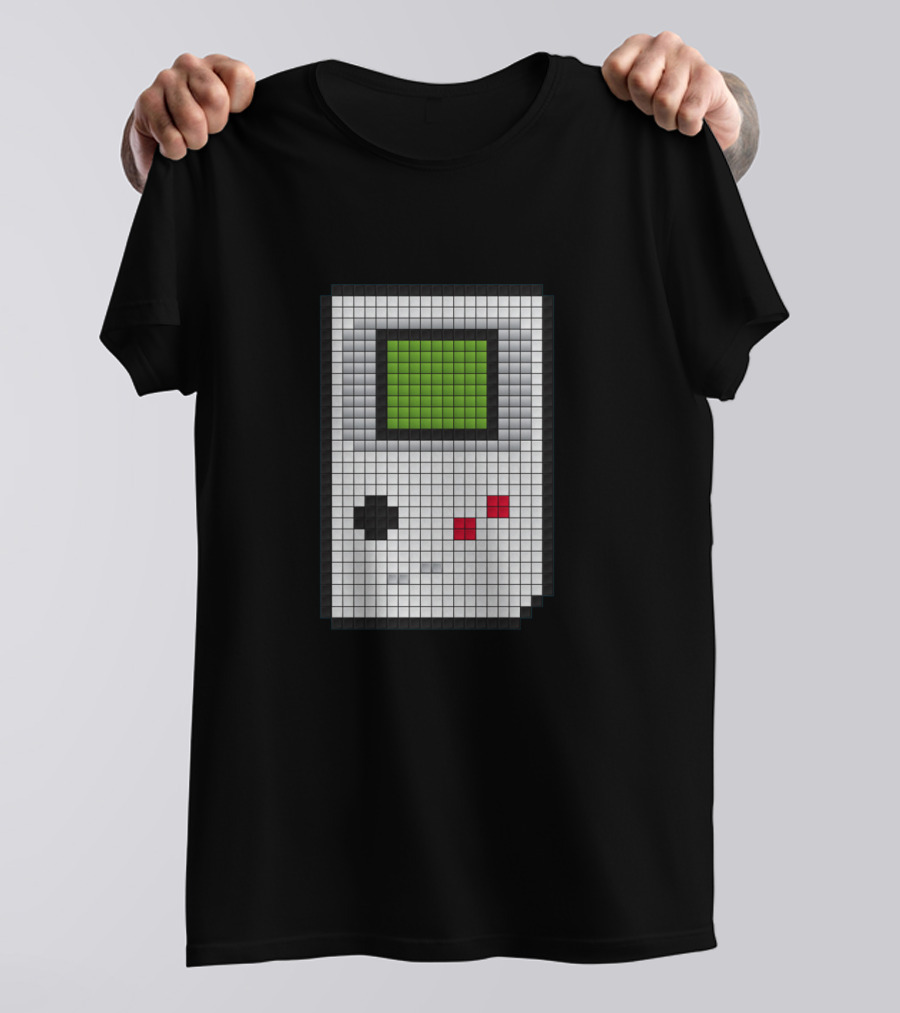 8 Bit Gameboy Pixel Art Retro Handheld Console T-Shirt