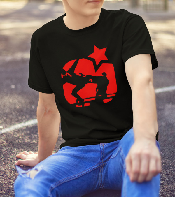 Eric Cantona Kungfu Manchester United Star Kick T-Shirt
