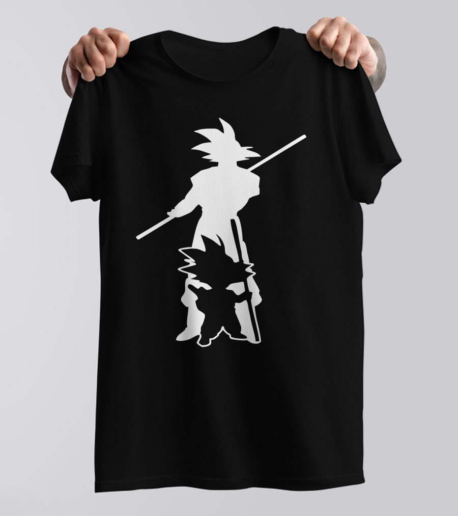 Goku Evolution Silhouette Dragonball Inspiration T-Shirt