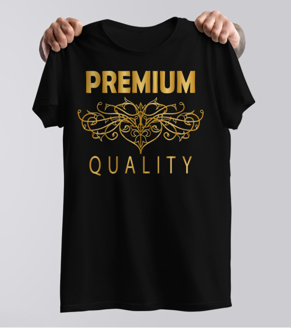 Premium Quality Golden Ornamental T-Shirt