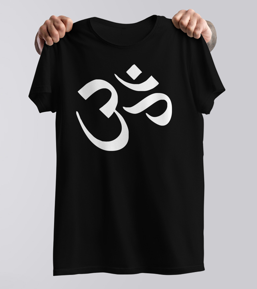 Hare Krishna Aum Symbol Om T-Shirt