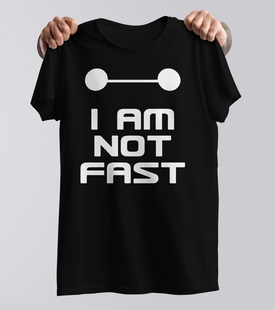 I Am Not Fast Baymax Minimalist T-Shirt