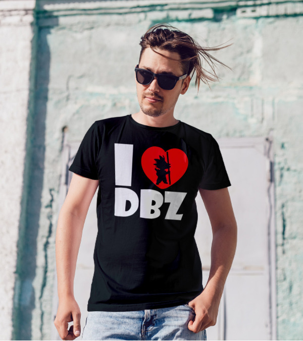 I Love DBZ Super Saiyajin Dragonball Z Son Goku Vegeta Piccolo T-Shirt