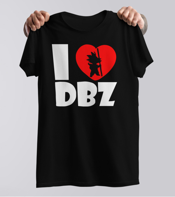 I Love DBZ Super Saiyajin Dragonball Z Son Goku Vegeta Piccolo T-Shirt