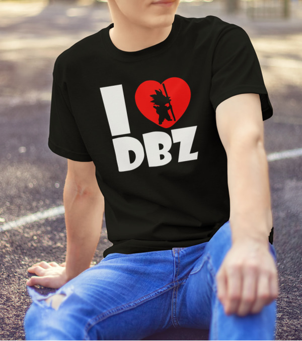 I Love DBZ Super Saiyajin Dragonball Z Son Goku Vegeta Piccolo T-Shirt