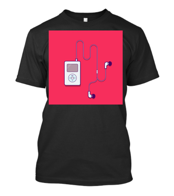 IPod Classic Retro Music Player With Earbuds T-Shirt