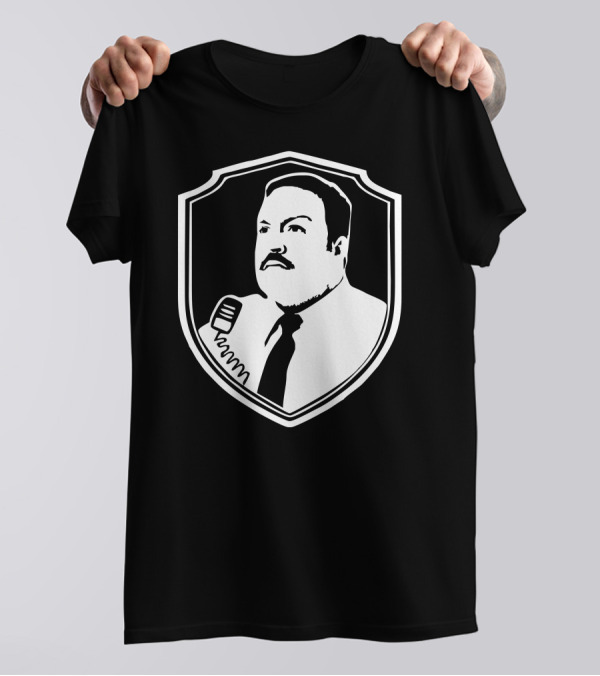 Kaufhaus Cop Fun Kult Spooner Serie King Of Queens Doug Heffernan Shield Badge T-Shirt