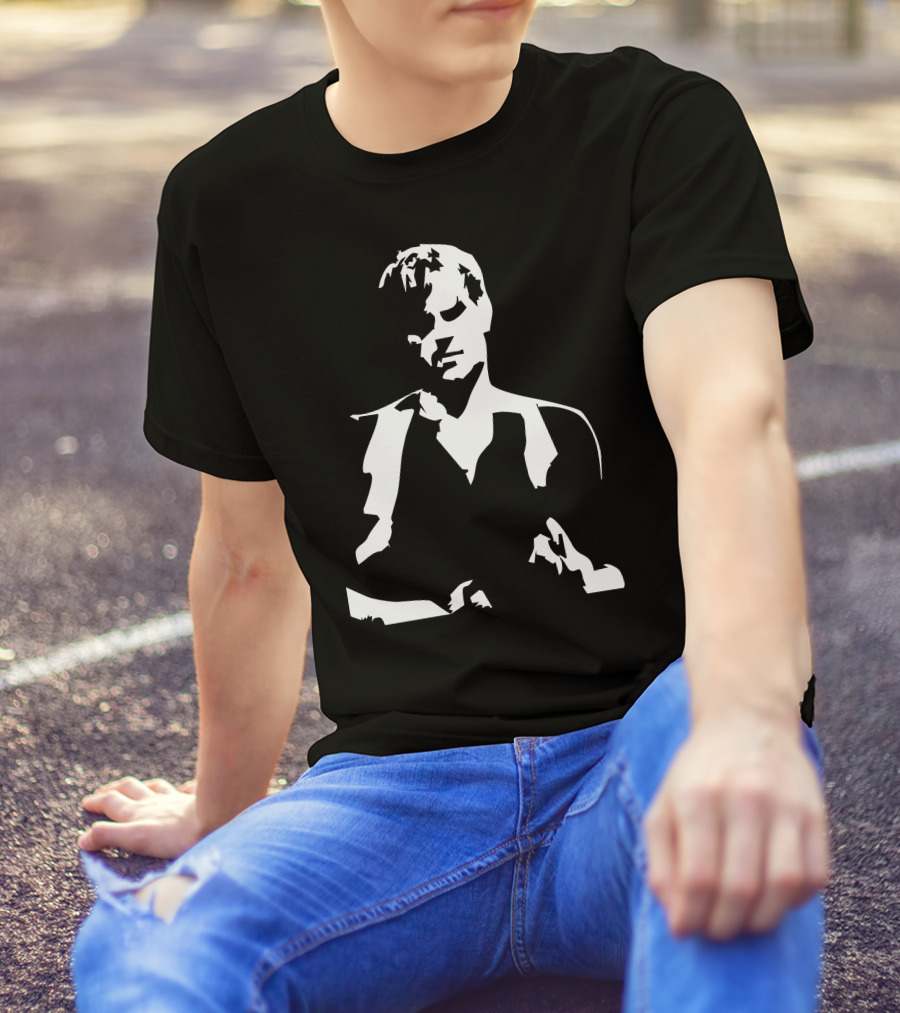 Kings Of Leon Caleb Followill Monochrome Indie Rock Music T-Shirt