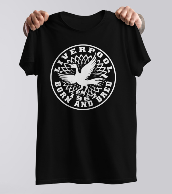 Liverpool Born And Bred 1962 Scouser Personalised Year T-Shirt