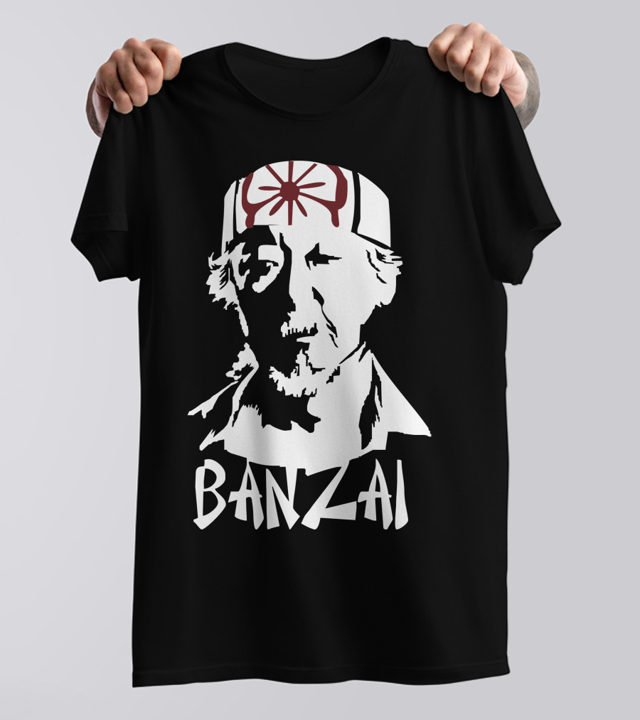 Banzai Mr Miyagi Karate Kid Cobra T-Shirt