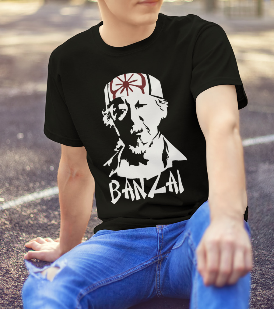 Banzai Mr Miyagi Karate Kid Cobra T-Shirt