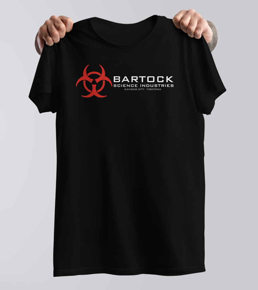 Bartock Science Industries Kansas City Montana The Fly Movie T-Shirt