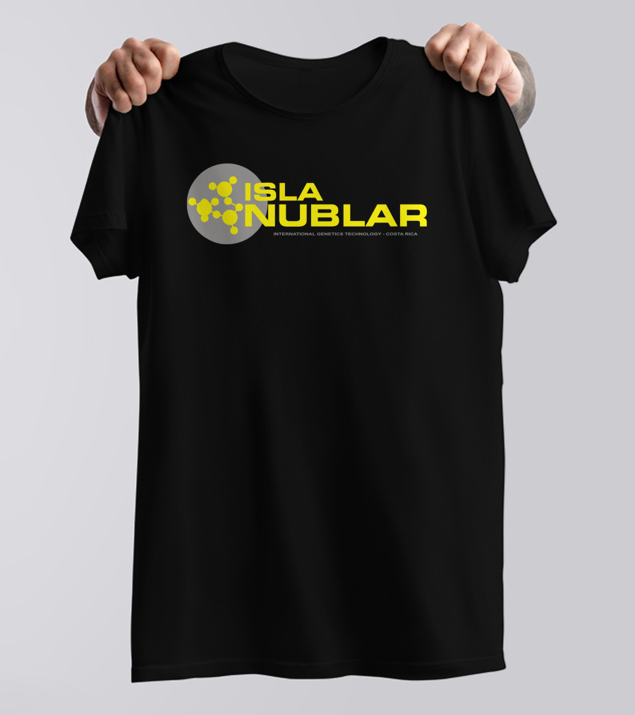 Isla Nublar International Genetics Technology Costa Rica Jurassic Park Movie T-Shirt