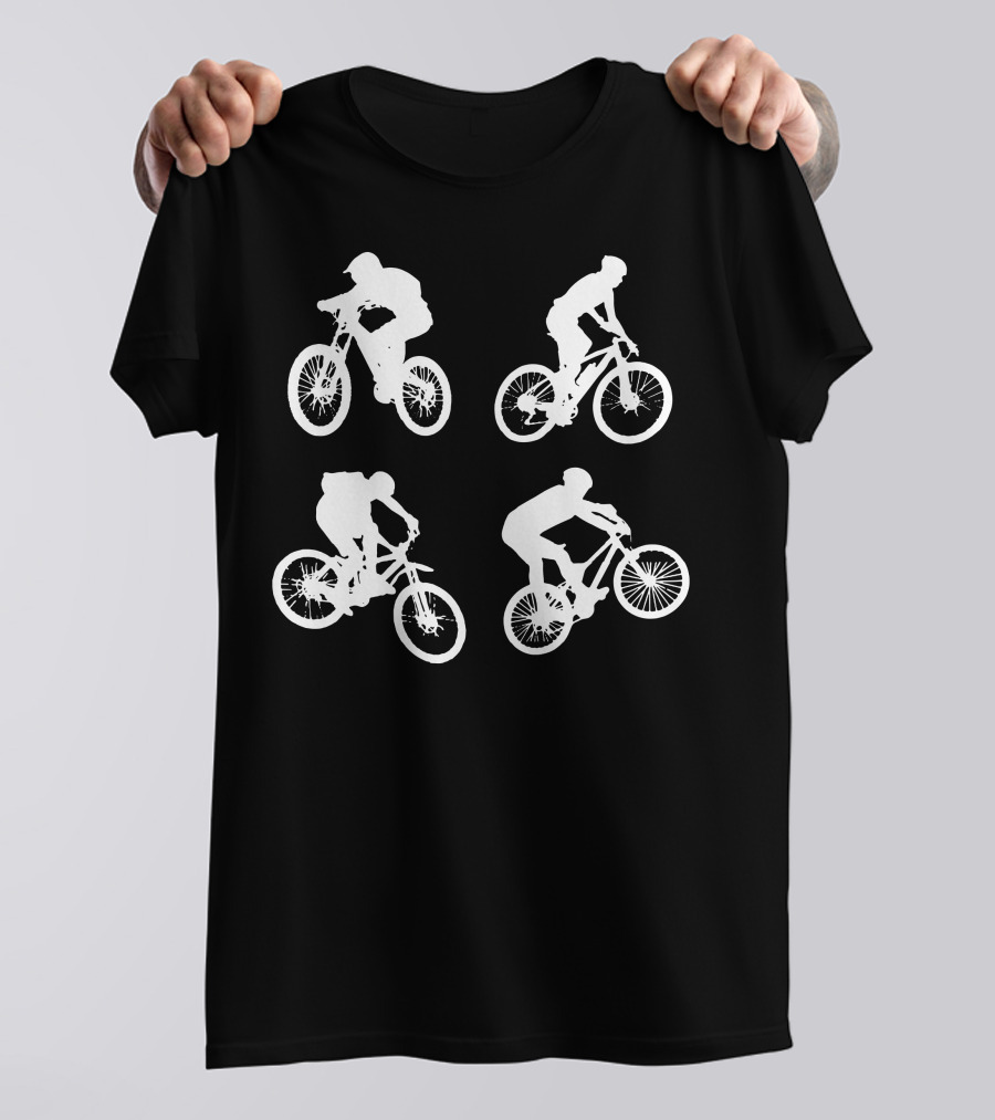 Retro Downhill Vintage Mountain Bike Mtb T-Shirt