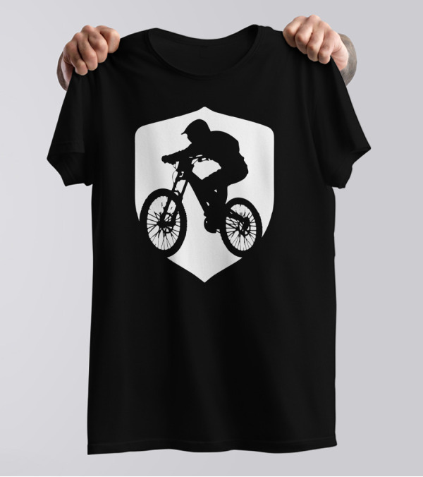 Retro Mountain Bike Downhill T-Shirt