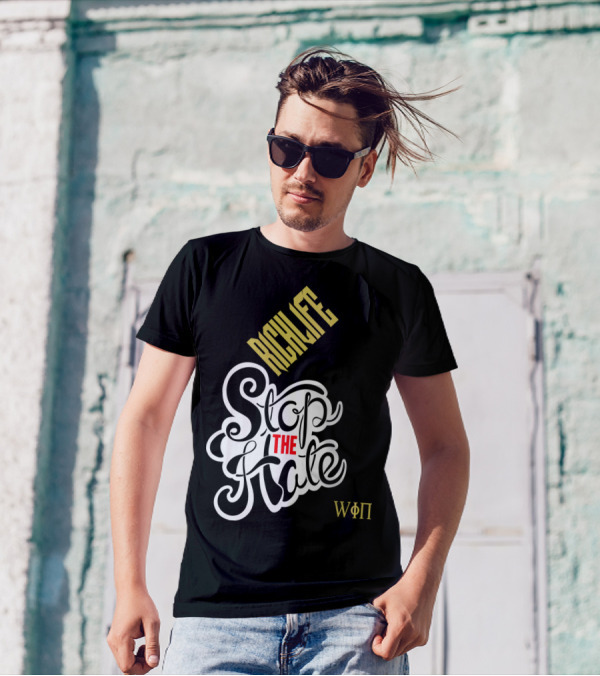 RICHLIFE Stop The Hate Win WFP T-Shirt