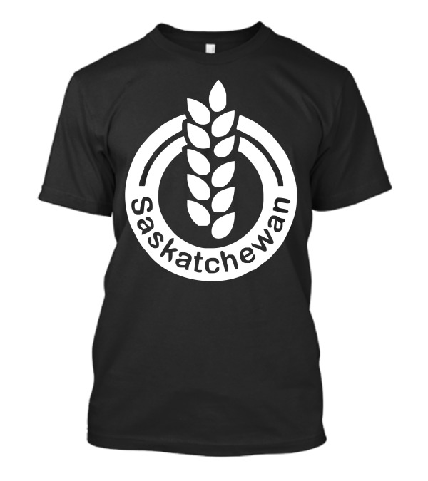 Saskatchewan Wheat Logo Canada T-Shirt