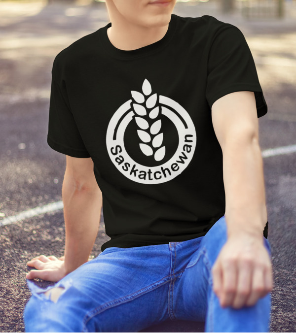 Saskatchewan Wheat Logo Canada T-Shirt