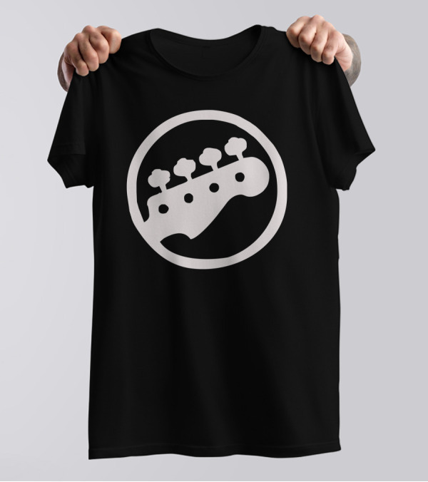 Scott Pilgrim Vs The World Vintage Bass Guitar Rockband Movie T-Shirt