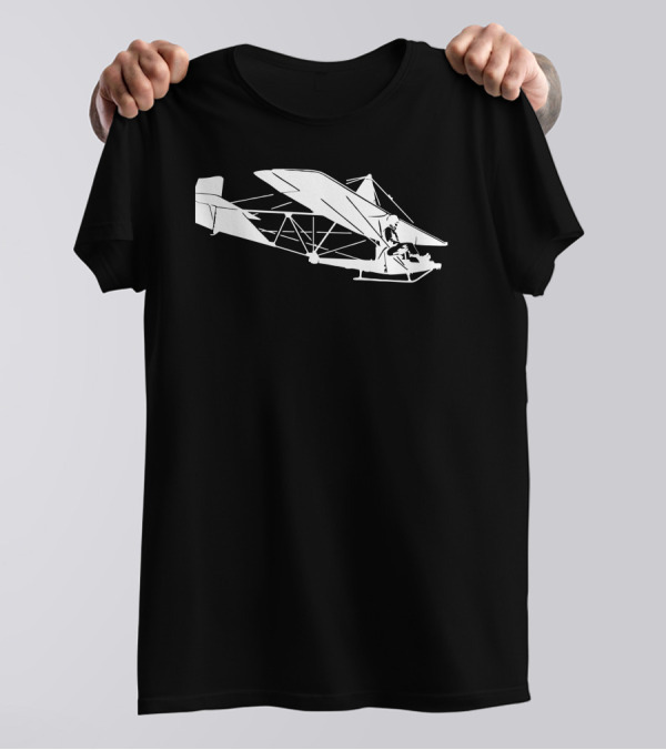 Sg 38 Schulgleiter Segelflugzeug Gleitflug Old School Glider Airplane T-Shirt