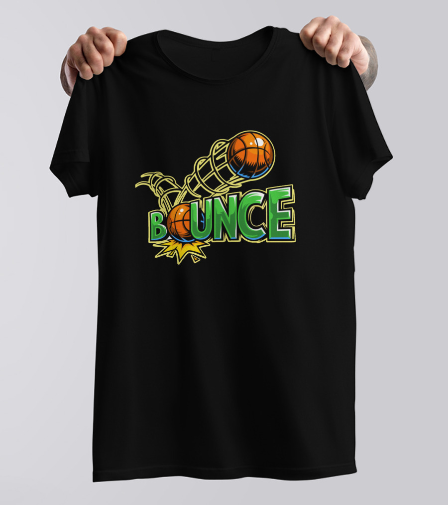 Bounce Basketball Hoop Splash Explosion T-Shirt