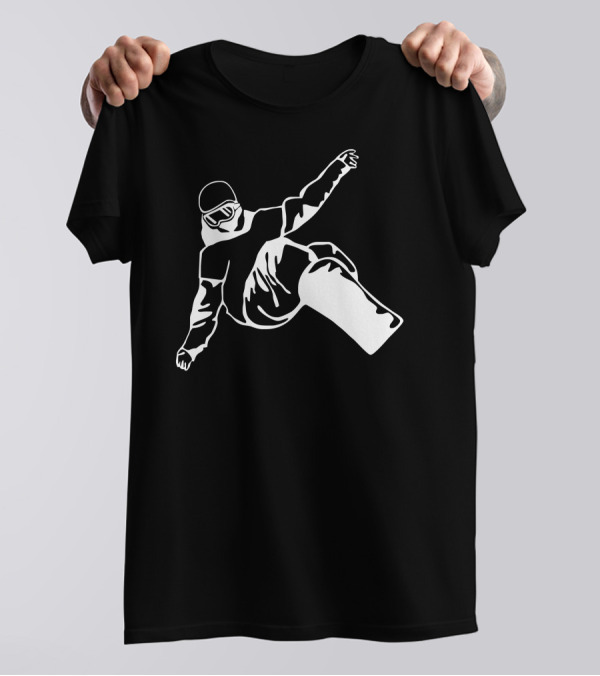 Snowboarder Freestyle Piste Snowboarden Sport Action T-Shirt