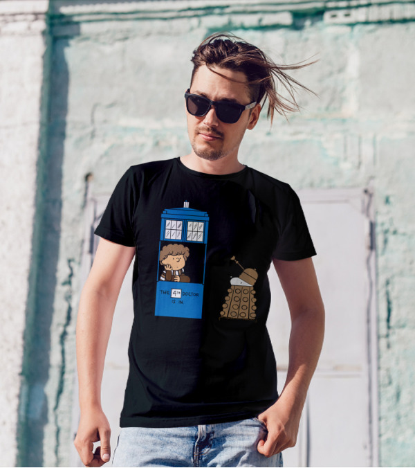 The 4th Doctor Is In Charlie Doctor T-Shirt