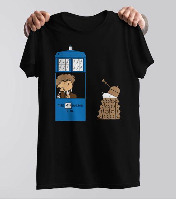 The 4th Doctor Is In Charlie Doctor T-Shirt