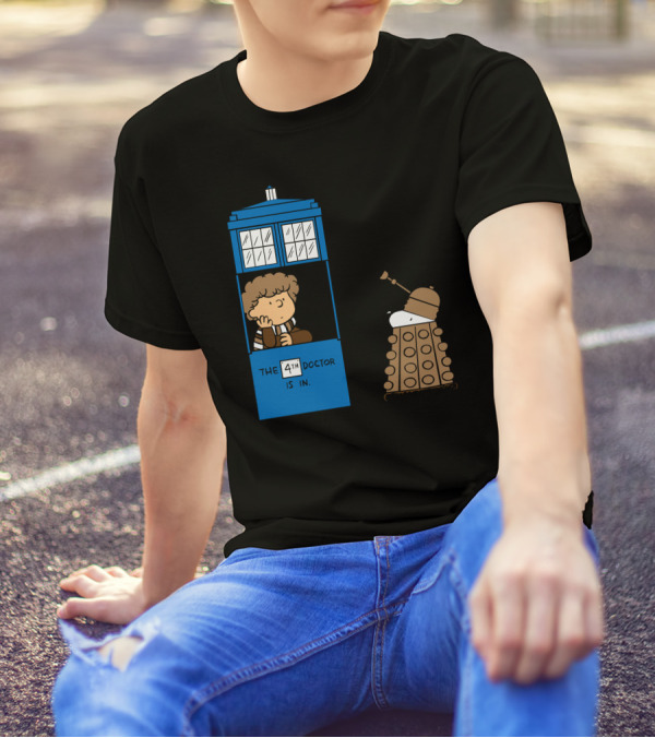 The 4th Doctor Is In Charlie Doctor T-Shirt