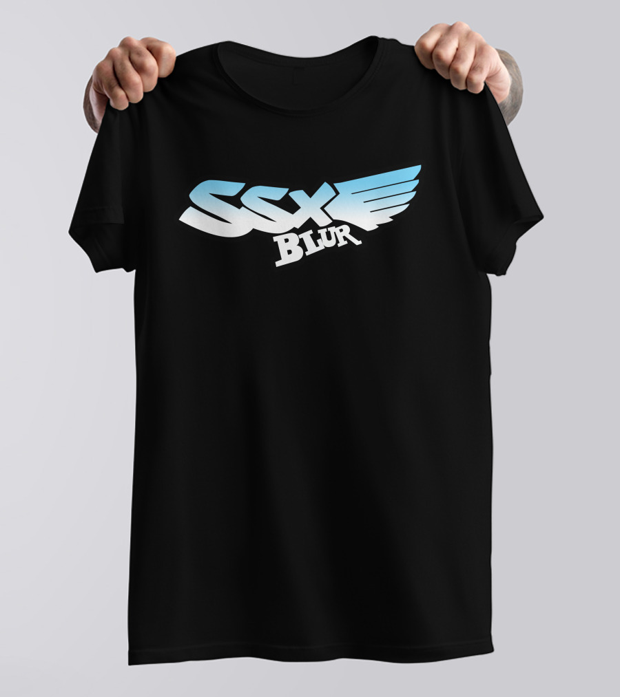 SSX Blur Logo With Gradient Wings T-Shirt