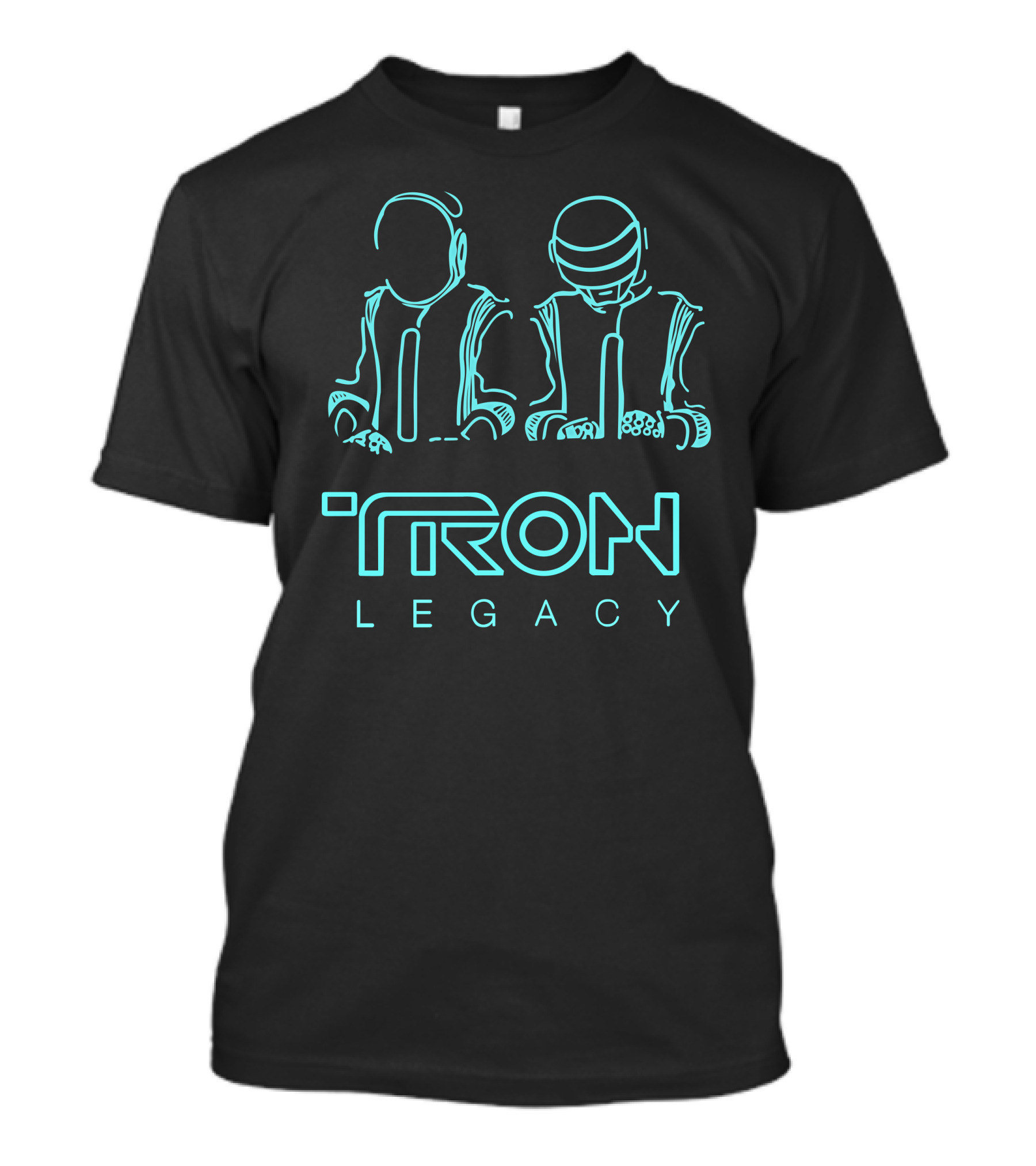 Tron Legacy Neon Duo Outline T-Shirt