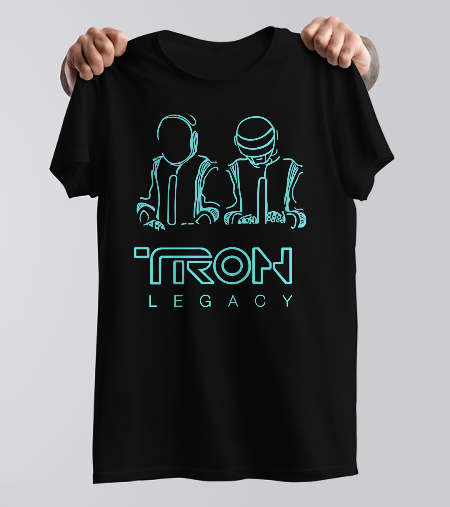 Tron Legacy Neon Duo Outline T-Shirt