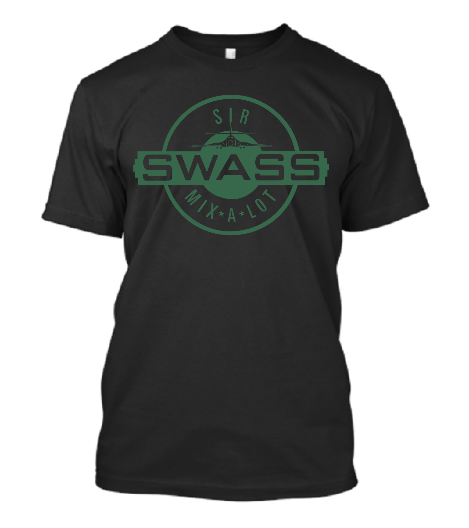 Sir Mix A Lot Swass Airplane T-Shirt